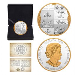 ARCHIVAL TREASURES -  THE ARMORIAL BEARINGS OF THE DOMINION OF CANADA -  2020 CANADIAN COINS 01