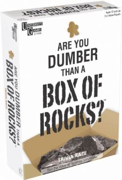 ARE YOU DUMBER THAN A BOX OF ROCKS (ENGLISH)