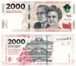 ARGENTINA -  2000 PESOS 2023 (UNC) 368B