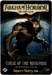 ARKHAM HORROR: THE CARD GAME -  SCENARIO PACK: CURSE OF THE ROUGAROU (ENGLISH)