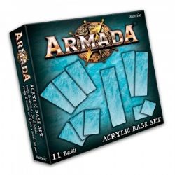 ARMADA : THE GAME OF EPIC NAVAL WARFARE -  ACRYLIC BASES SET (ENGLISH)