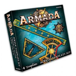 ARMADA : THE GAME OF EPIC NAVAL WARFARE -  ACRYLIC TEMPLATE SET (ENGLISH)