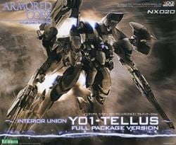 ARMORED CORE -  INTERIOR UNION Y01-TELLUS FULL PACKAGE VER. 1/72