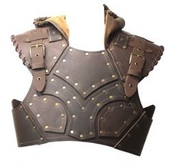 ARMORS -  SCOUNDREL ARMOR WITH HOOD - BROWN