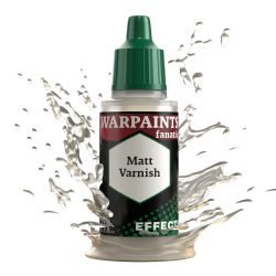 ARMY PAINTER -  FANATIC EFFECTS - MATT VARNISH (18 ML) -  WARPAINTS AP #3174