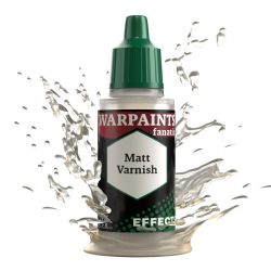 ARMY PAINTER -  FANATIC EFFECTS - MATT VARNISH (18 ML) -  WARPAINTS APFN #TAPWP3174P