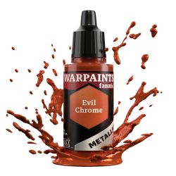 ARMY PAINTER -  FANATIC METALLICS -EVIL CHROME (18 ML) -  WARPAINTS AP #3185