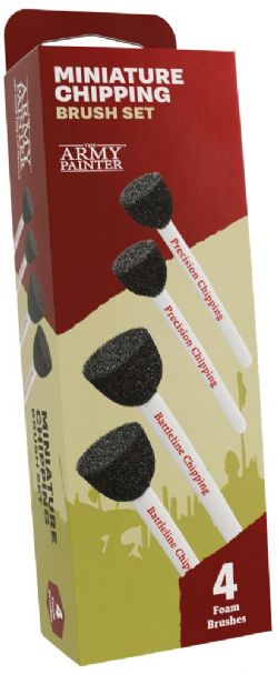 ARMY PAINTER -  MINIATURE CHIPPING BRUSH SET (5)
