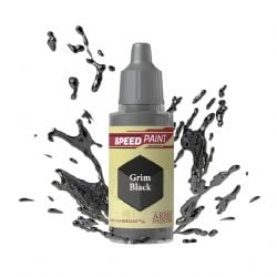 ARMY PAINTER -  SPEEDPAINT 2.0 - GRIM BLACK (18 ML) -  SPEEDPAINT AP2 #2001