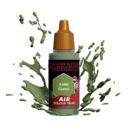 ARMY PAINTER -  WARPAINTS - ACRYLICS: AIR ARMY GREEN (18 ML) -  WARPAINTS AIR AP1 #1110