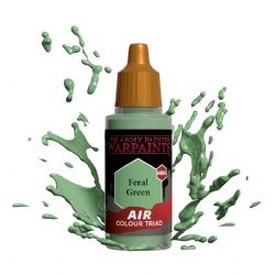 ARMY PAINTER -  WARPAINTS - ACRYLICS: AIR FERAL GREEN (18 ML) -  WARPAINTS AIR AP1 #4111