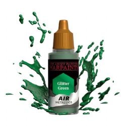 ARMY PAINTER -  WARPAINTS - ACRYLICS: AIR GLITTER GREEN (18 ML) -  WARPAINTS AIR AP1 #1484
