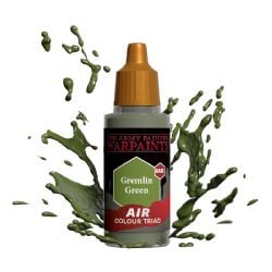 ARMY PAINTER -  WARPAINTS - ACRYLICS: AIR GREMLIN GREEN (18 ML) -  WARPAINTS AIR AP1 #3109
