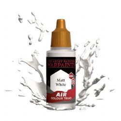 ARMY PAINTER -  WARPAINTS - ACRYLICS: AIR MATT WHITE (18 ML) -  WARPAINTS AIR AP1 #1102