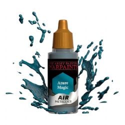 ARMY PAINTER -  WARPAINTS - METALLICS: AIR AZURE MAGIC (18 ML) -  WARPAINTS AIR AP1 #1486