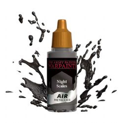 ARMY PAINTER -  WARPAINTS - METALLICS: AIR NIGHT SCALES (18 ML) -  WARPAINTS AIR AP1 #1490