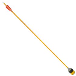 ARROWS -  BAMBOO ADVENTURING ARROW, 29IN  - LOW SPEED RED