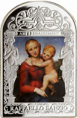 ART AND RENAISSANCE -  SMALL COWPER MADONNA -  2011 PINCIPAT D'ANDORRA