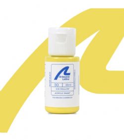 ARTESANIA LATINA -  WATER-BASED PAINT - ICE YELLOW (20 ML) 27730