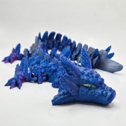 ARTICULATED SENSORY TOY -  AXOLOTL DRAGON - RANDOM COLOR