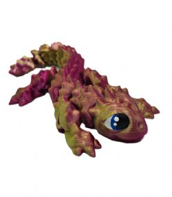 ARTICULATED SENSORY TOY -  BABY LIZARD (MINI) - RANDOM COLOR