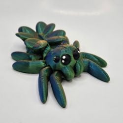 ARTICULATED SENSORY TOY -  CLOVER SPIDER - RANDOM COLOR