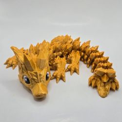 ARTICULATED SENSORY TOY -  WOLF DRAGON - RANDOM COLOR