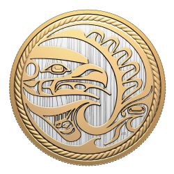 ARTISTIC HERITAGE OF THE KWAKIUTL (LARGE FORMAT) -  THE HUNTER -  2025 CANADIAN COINS 02
