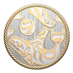 ARTISTIC HERITAGE OF THE KWAKIUTL -  THE ANCESTOR -  2025 CANADIAN COINS 02