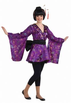 ASIA -  GEISHA COSTUME (TEEN -  ONE SIZE)