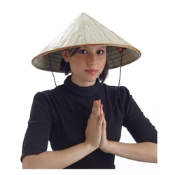 ASIANS -  CHINESE BAMBOO HAT