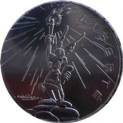 ASTERIX -  LIBERTY - VALUES OF THE REPUBLIC -  2015 FRANCE COINS 01