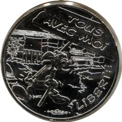 ASTERIX -  LIBERTY - VALUES OF THE REPUBLIC -  2015 FRANCE COINS 05