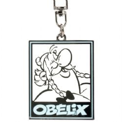 ASTERIX -  SQUARE OBELIX KEYCHAIN (3.6 X 4,7CM)