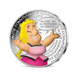 ASTERIX -  WELL STRUCK CHARACTERS: CONVIVIALITY -  2022 FRANCE COINS 13