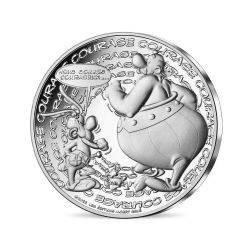ASTERIX -  WELL STRUCK CHARACTERS: COURAGE -  2022 FRANCE COINS 18