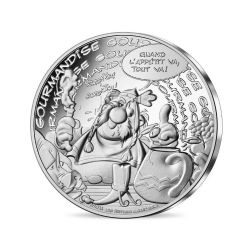 ASTERIX -  WELL STRUCK CHARACTERS: GLUTTONY -  2022 FRANCE COINS 11