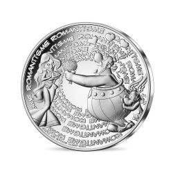 ASTERIX -  WELL STRUCK CHARACTERS: ROMANTICISM -  2022 FRANCE COINS 14
