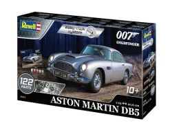 ASTON MARTIN -  DB5 GIFT SET - 1/24 (EASY-CLICK SYSTEM) JAMES BOND 007 - GOLDFINGER -  REVELL