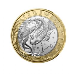 ASTROLOGICAL SIGNS (2025) -  PISCES -  2025 FRANCE COINS 12