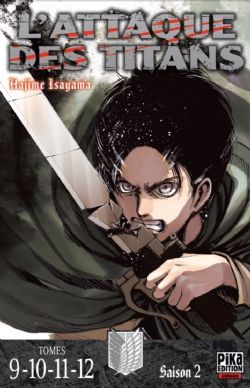 ATTACK ON TITAN -  COFFRET - SAISON 2 - TOME 09 À 12 (FRENCH V.)
