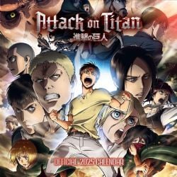 ATTACK ON TITAN -  OFFICIAL 2025 CALENDAR