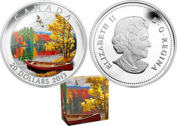 AUTUMN -  AUTUMN BLISS -  2013 CANADIAN COINS 01