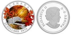 AUTUMN -  AUTUMN TRANQUILLITY -  2016 CANADIAN COINS 04