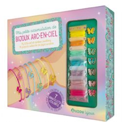 AUZOU BIJOUX -  MY LITTLE SET OF RAINBOW JEWELLERY (MULTILINGUAL)