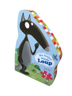 AUZOU -  MA BOÎTE PUZZLE LOUP (54 PIECES) -  LOUP