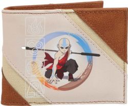 AVATAR: LE DERNIER MAÎTRE DE L'AIR -  AANG CANVAS BIFOLD WALLET