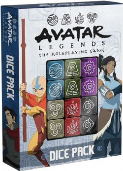 AVATAR LEGENDS: RPG -  DICE PACK -  RPG DICE POWERED BY THE APOCALYPSE
