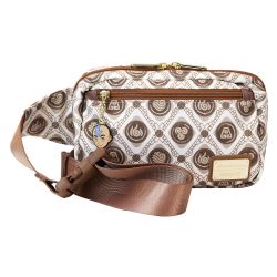 AVATAR THE LAST AIRBENDER -  ELEMENT SYMBOLES NYLON SLING BAG -  LOUNGEFLY