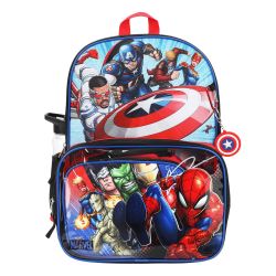 AVENGERS -  5 PIECE BACKPACK SET -  MARVEL